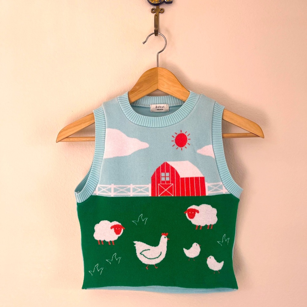 Barnyard Scene Shirt